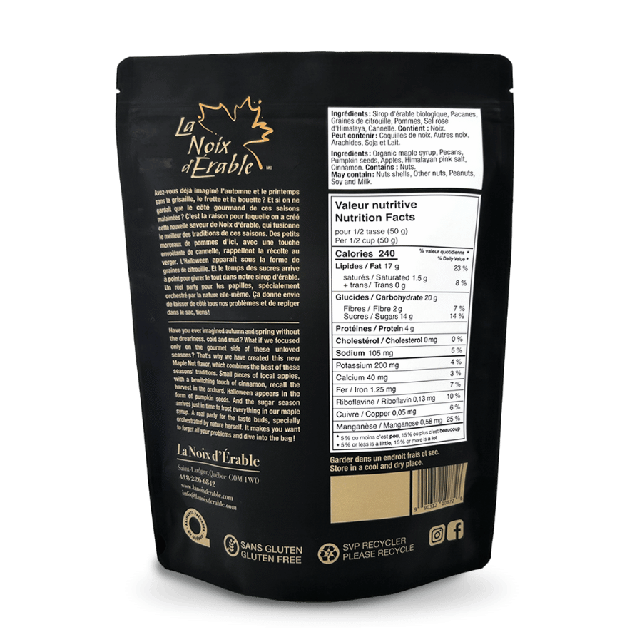 Maple Pecans and Apples