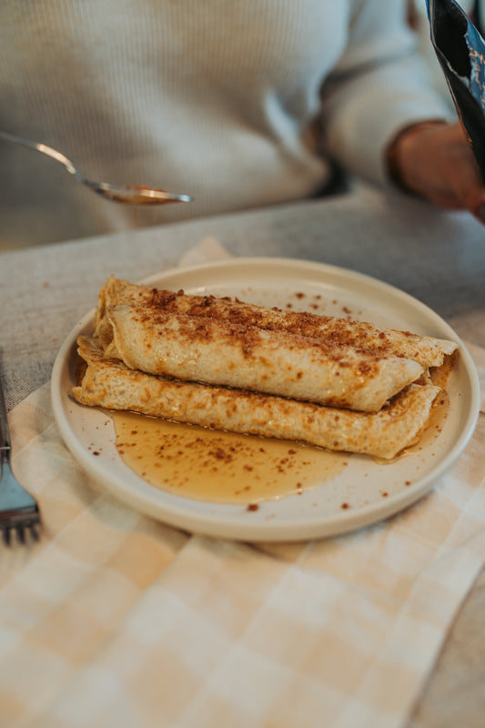 Sucre d’érable et éclats de pacanes
