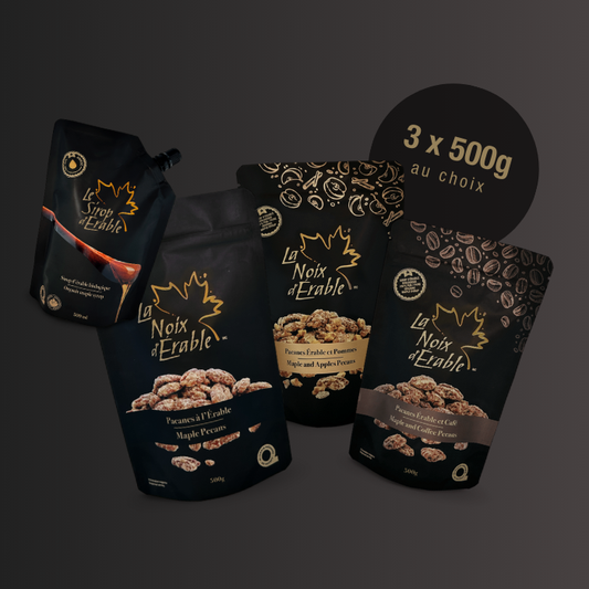 Ensemble Gourmand Pacanes & Sirop d’Érable