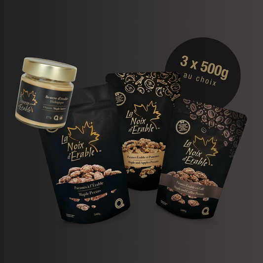 Ensemble Gourmand Pacanes & Beurre d'Érable