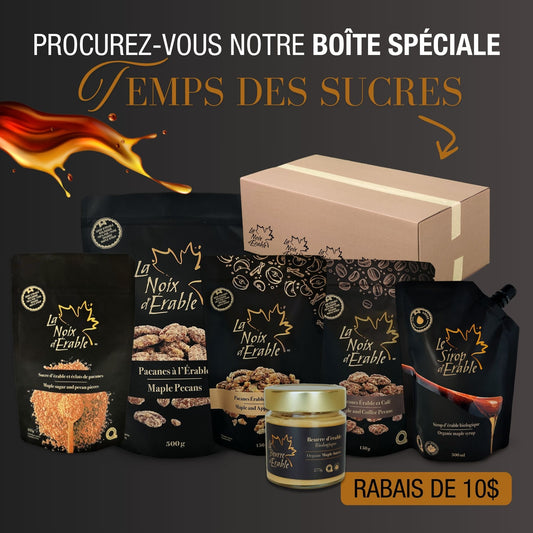 Boîte spéciale « Temps des Sucres »