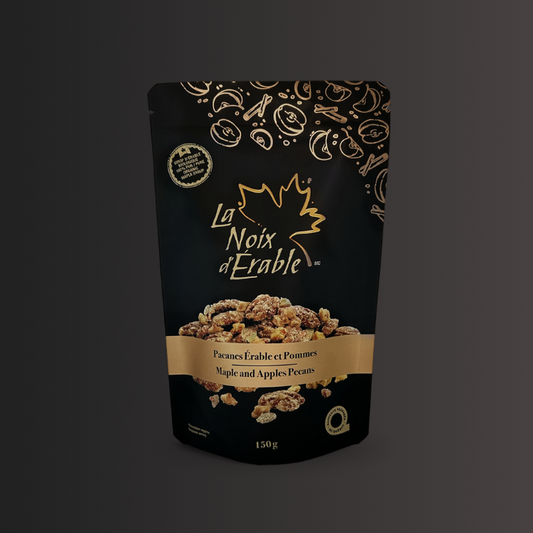 Pacanes Érable et Pommes - La Noix d'Érable